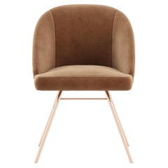 Loren Chair in Leather, Portuguese 21st Century Contemporary