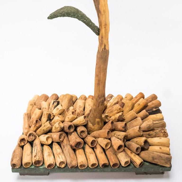 Loren Eiferman, 2V, 180 pièces de bois avec Celluclay, 2015, polymère, bois, argile en vente 3