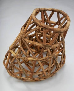 Loren Eiferman, Black Hole, 244 pieces of wood, 2012, Wood Sculpture
