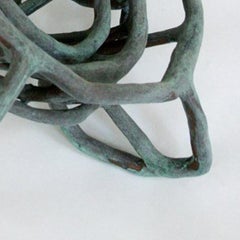 Loren Eiferman, Satellite, 2010, 125 pezzi di legno, rame, patina