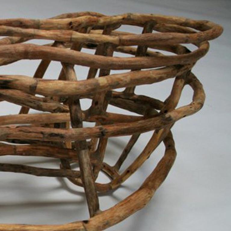 Loren Eiferman, Solstice d'hiver 2012, 165 pièces de bois, Sculpture en bois, Putty en vente 2