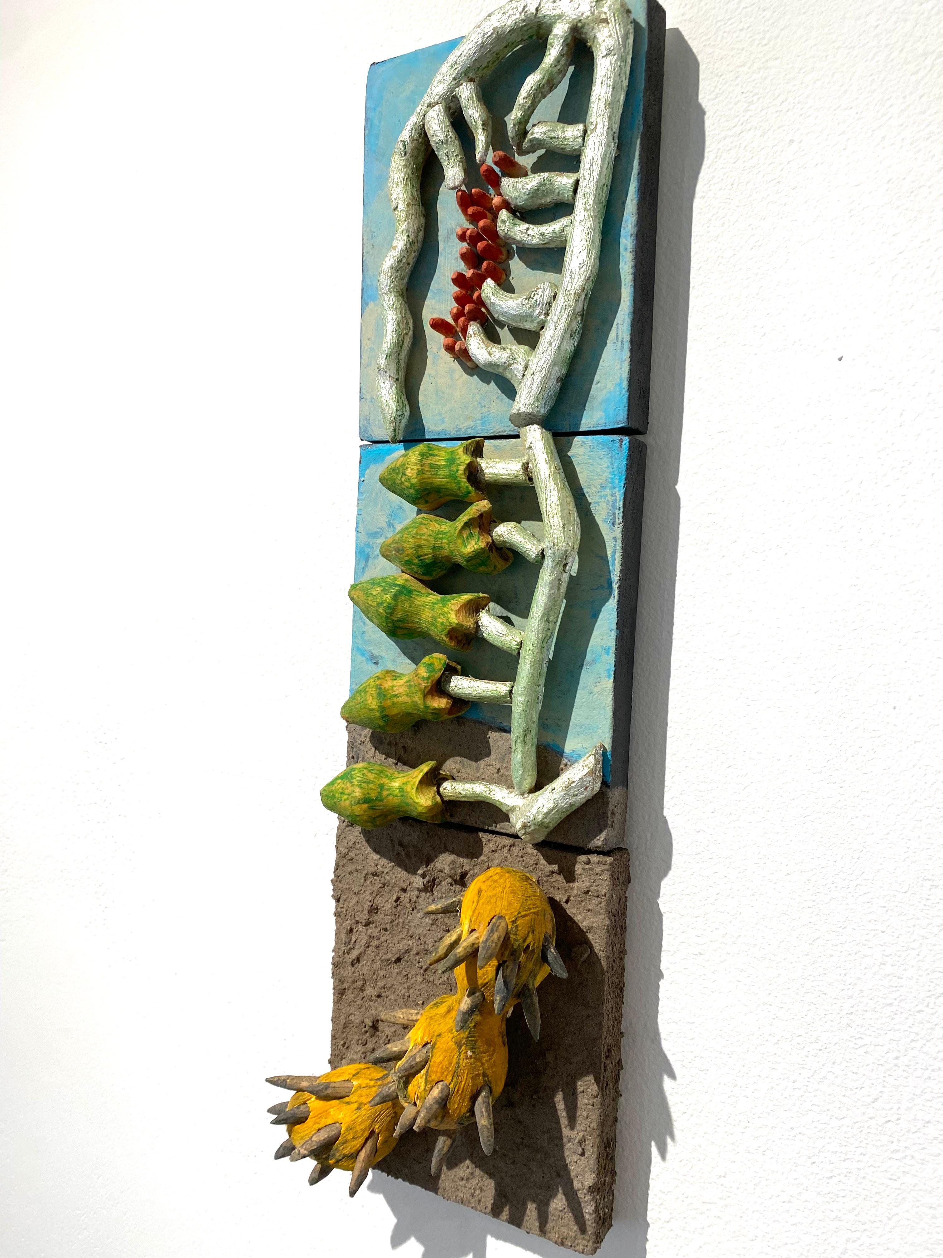 Escultura mural: 
