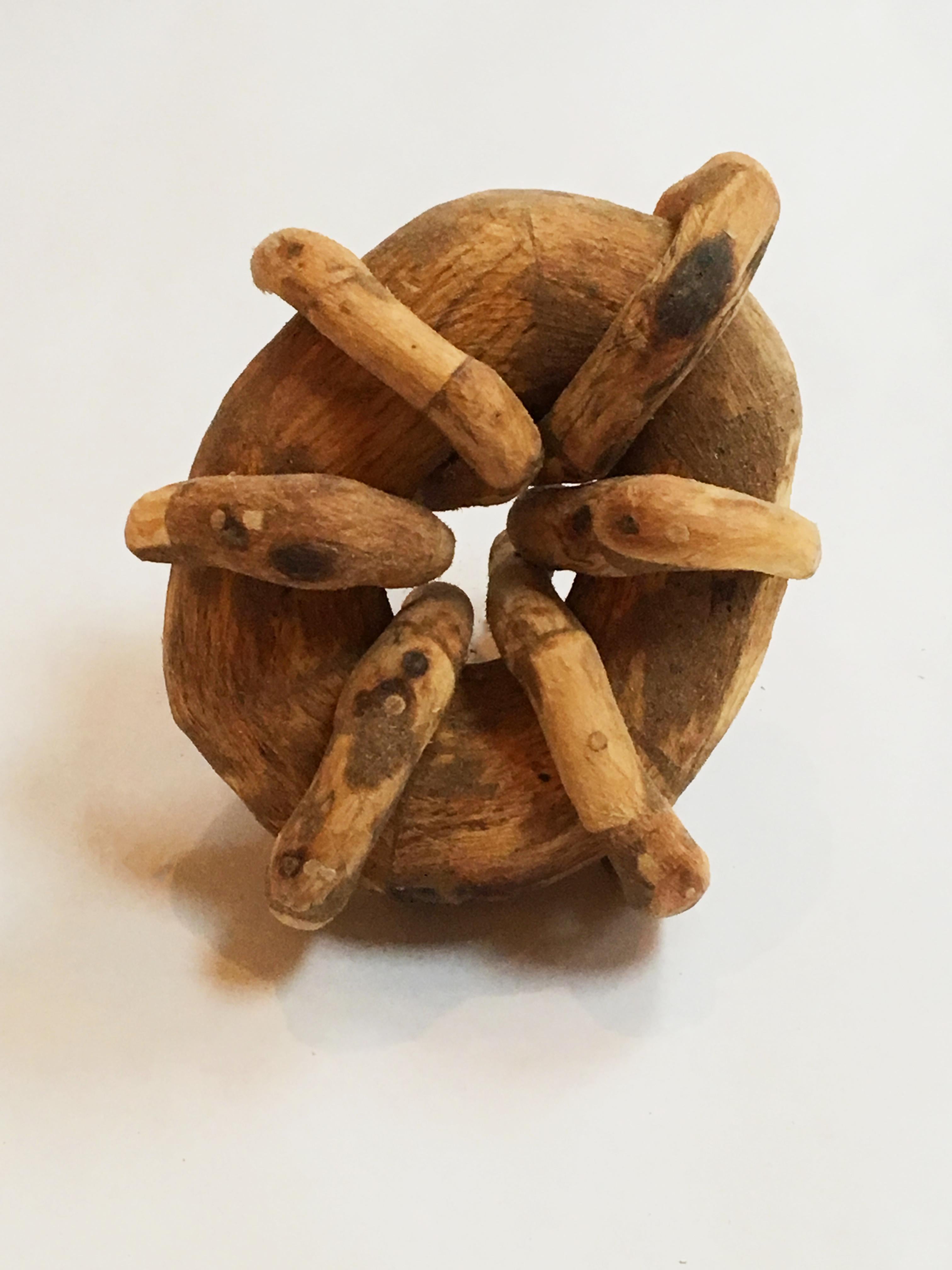 Sculpture en bois, 25 pièces : « Fiji #2 » en vente 1