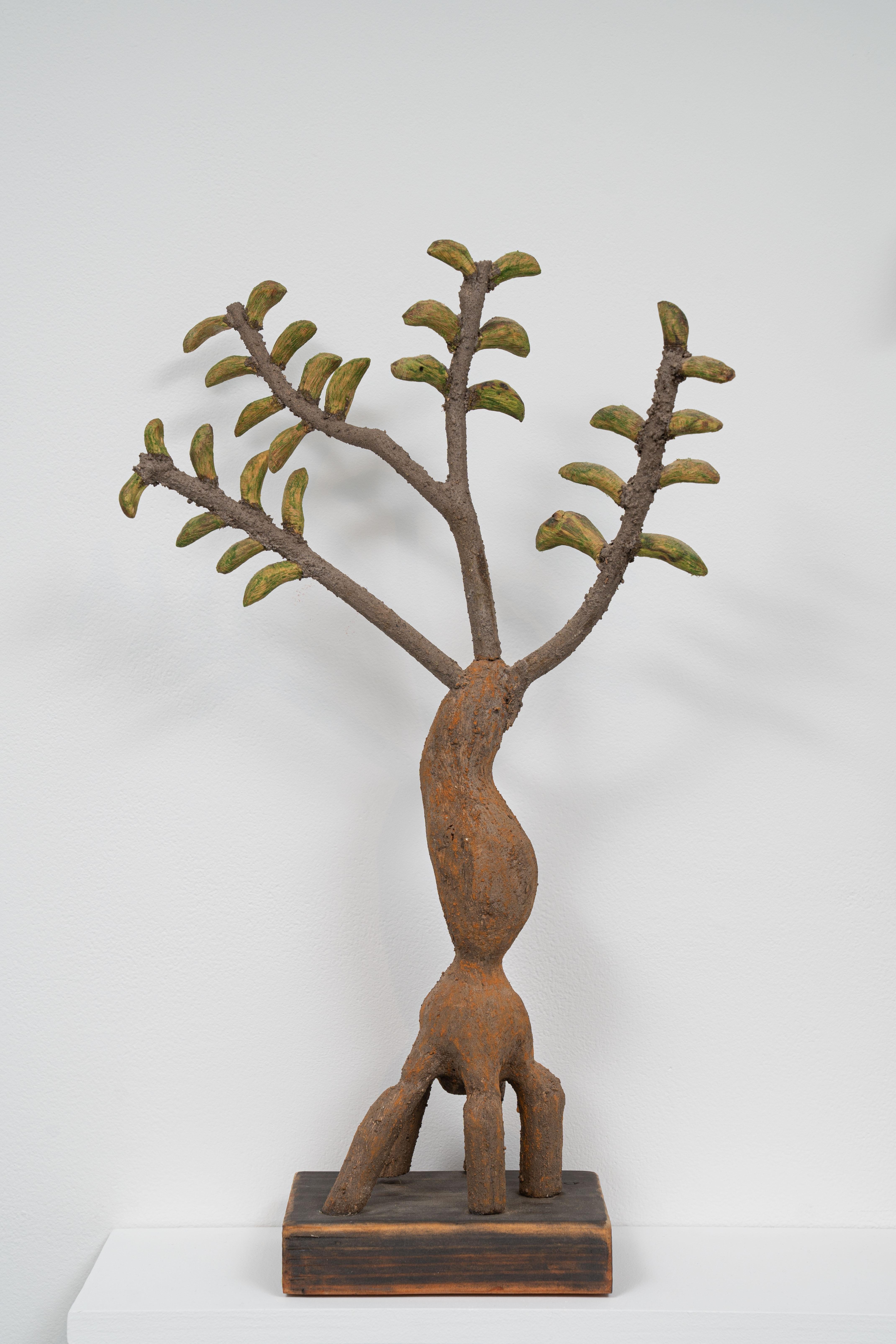 Loren Eiferman Still-Life Sculpture - Sculpture of a tree: '5r'