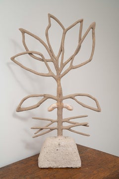 Wood sculpture: 'Ashes to Ashes/25r'