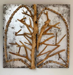 Wood Sculpture: 'Breathe'