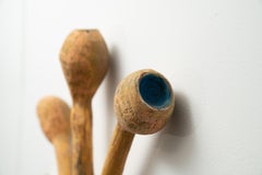 Wandskulptur aus Holz: „8v Triumverate“