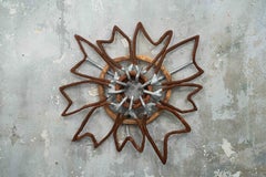Scultura da parete in Wood:  "Abutilon"
