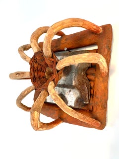 Wood wall sculpture: 'Hoover'