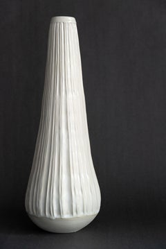 Carved Stoneware Vessel No 3 - decorative, handcrafted, ceramic vessel