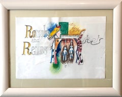 Mixed Media Collage Neo Expressionist Painting, Drawing NYC Artist