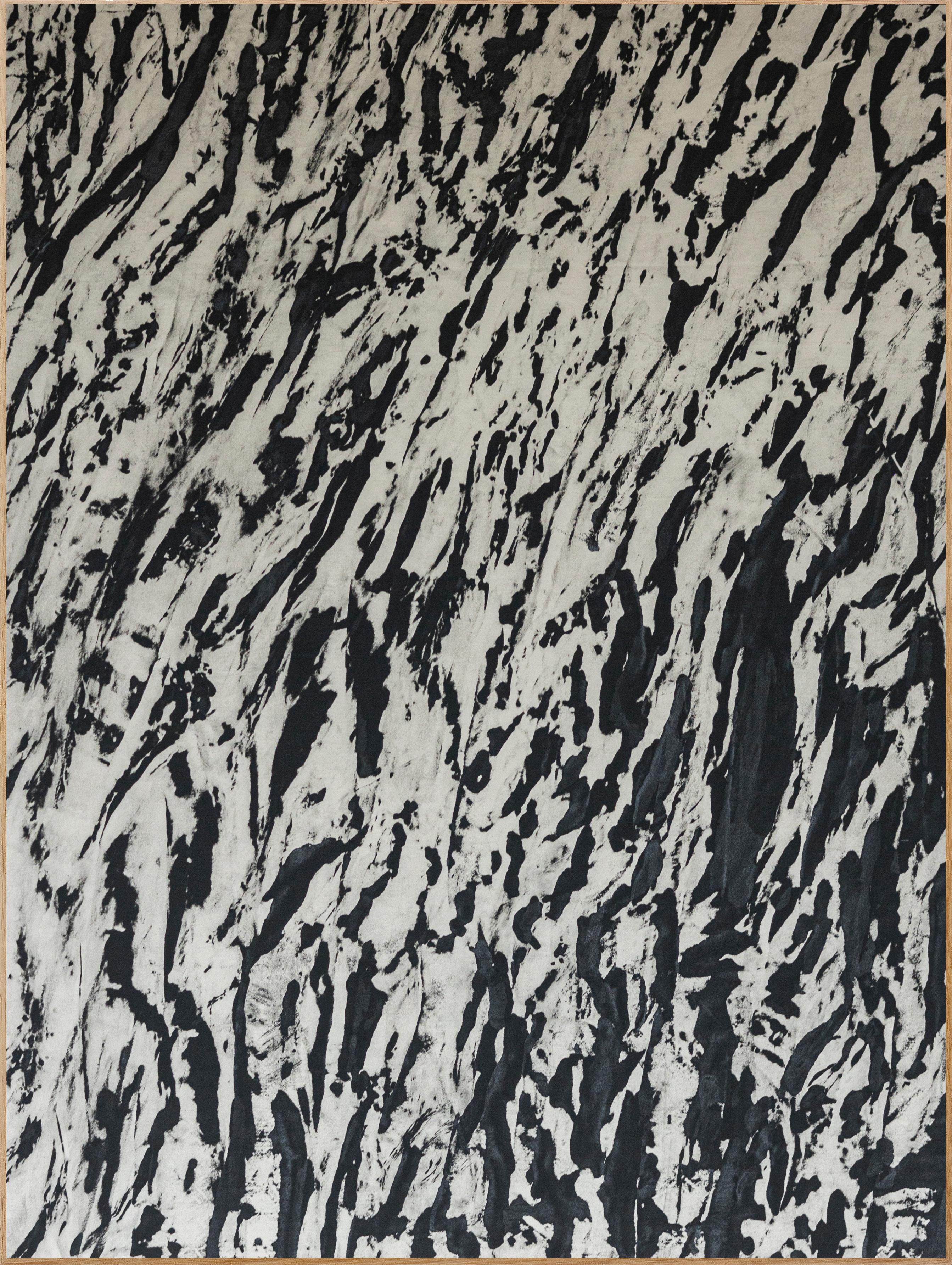 Abstract Painting di Lorena Guillén Vaschetti - Lavoro sulle ceneri #5