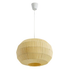 Lorentzons, Pendant Light, Fabric, Norway, 1960s