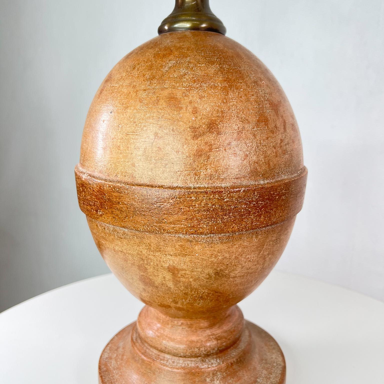 Lorenzo Andrei Handcrafted Fine Ceramic Terracotta Lamp Poggi Ugo Italy For Sale 2