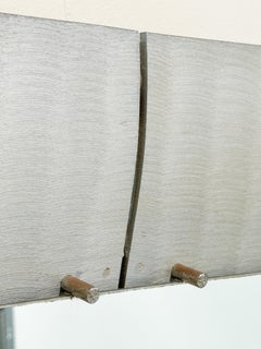 Lorenzo Burchiellaro Cast Aluminum Wave Mirror