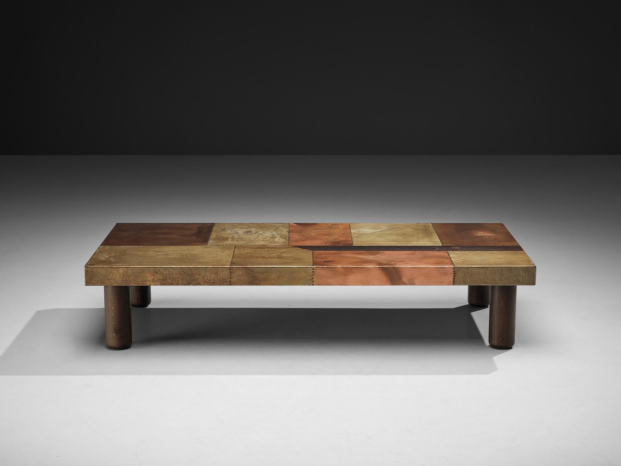 Lorenzo Burchiellaro Coffee Table in Copper For Sale 1