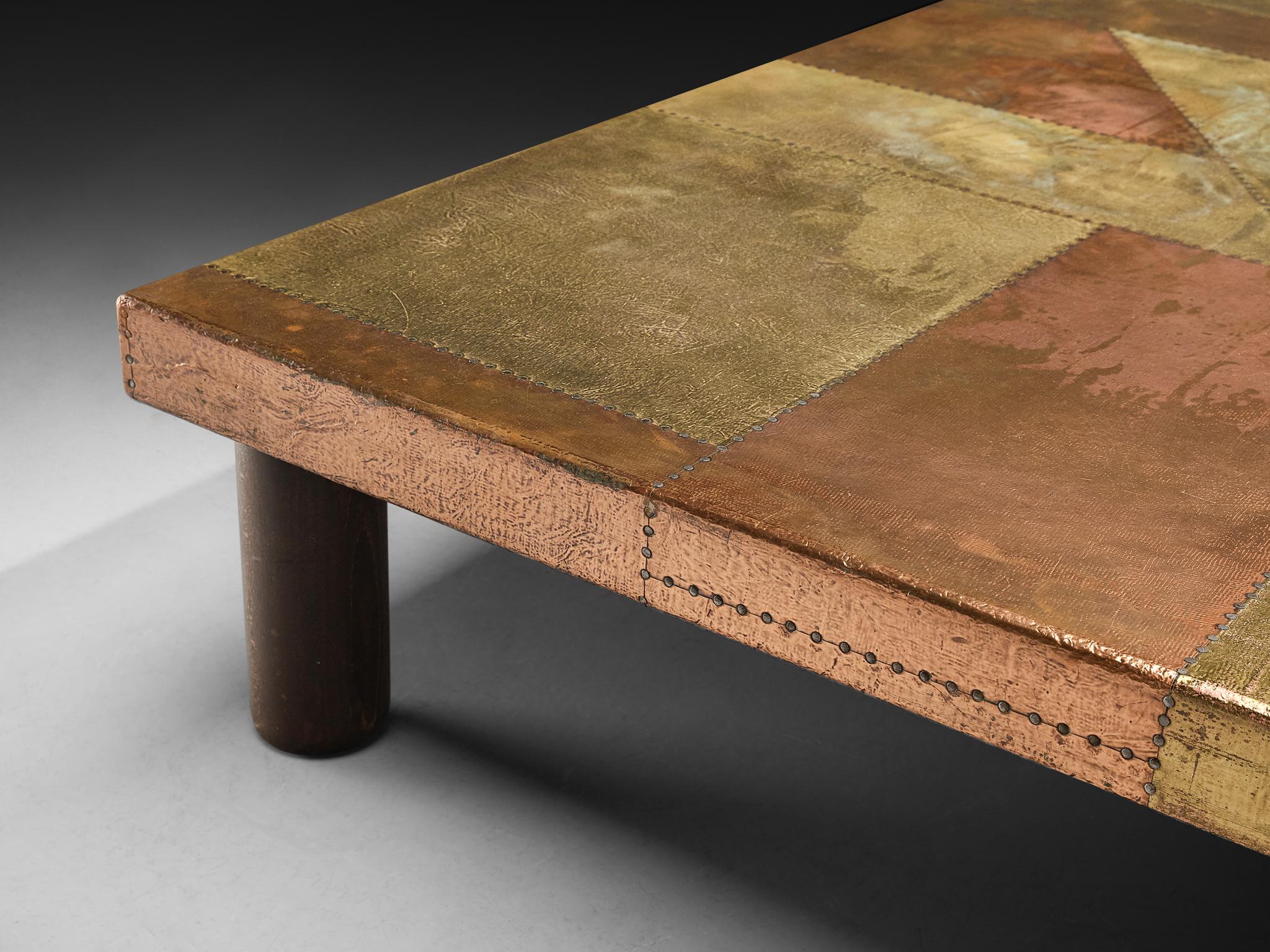 Lorenzo Burchiellaro Coffee Table in Copper For Sale 2