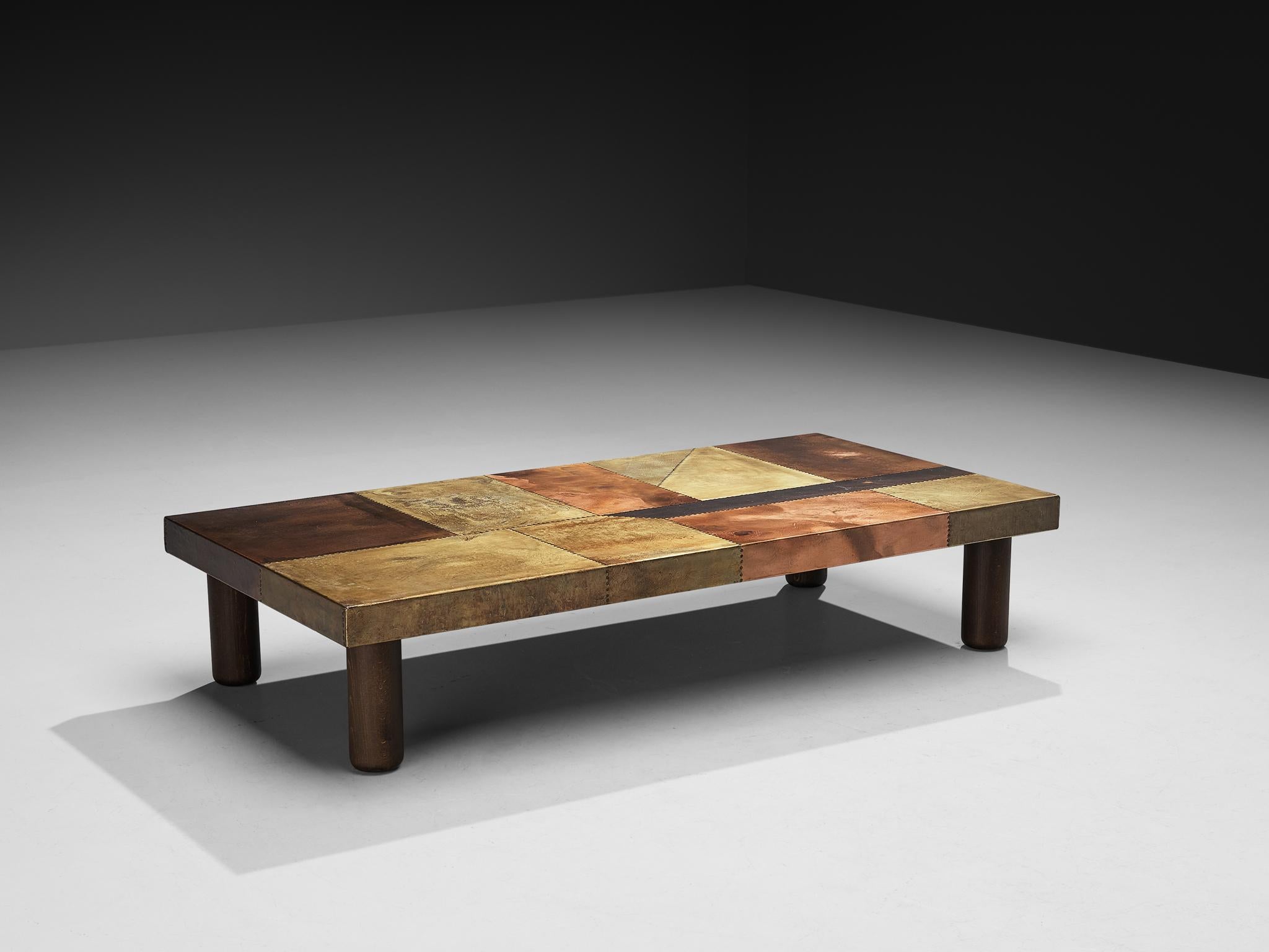 Lorenzo Burchiellaro Coffee Table in Copper For Sale 3