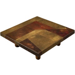 Lorenzo Burchiellaro Coffee Table in Copper