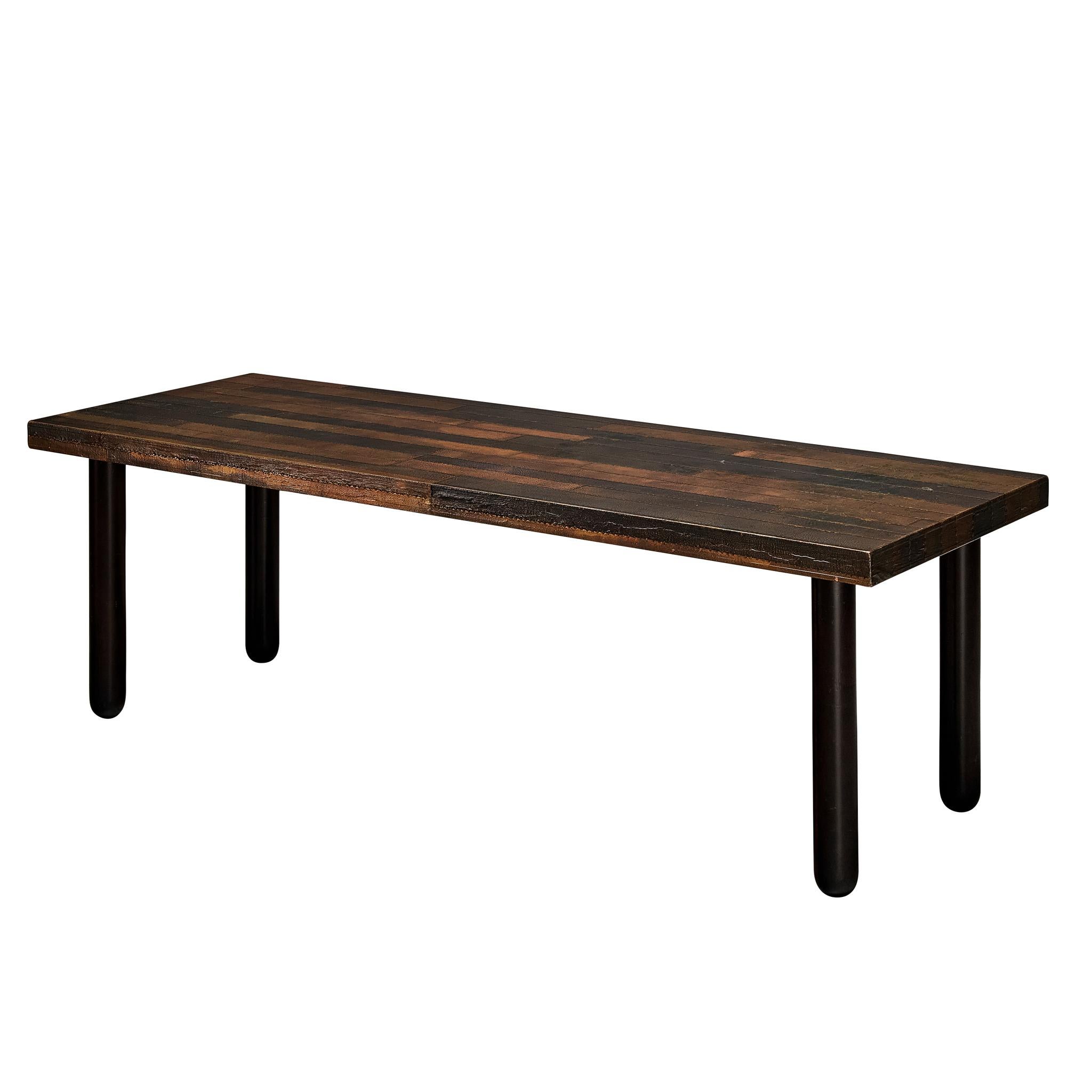 Table console Lorenzo Burchiellaro en cuivre, 230 cm / 90,55 pouces en vente