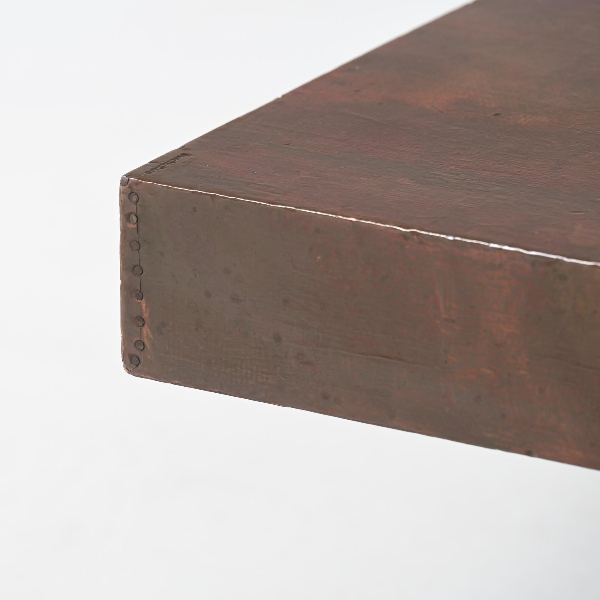 Lorenzo Burchiellaro Copper Coffee Table en vente 7