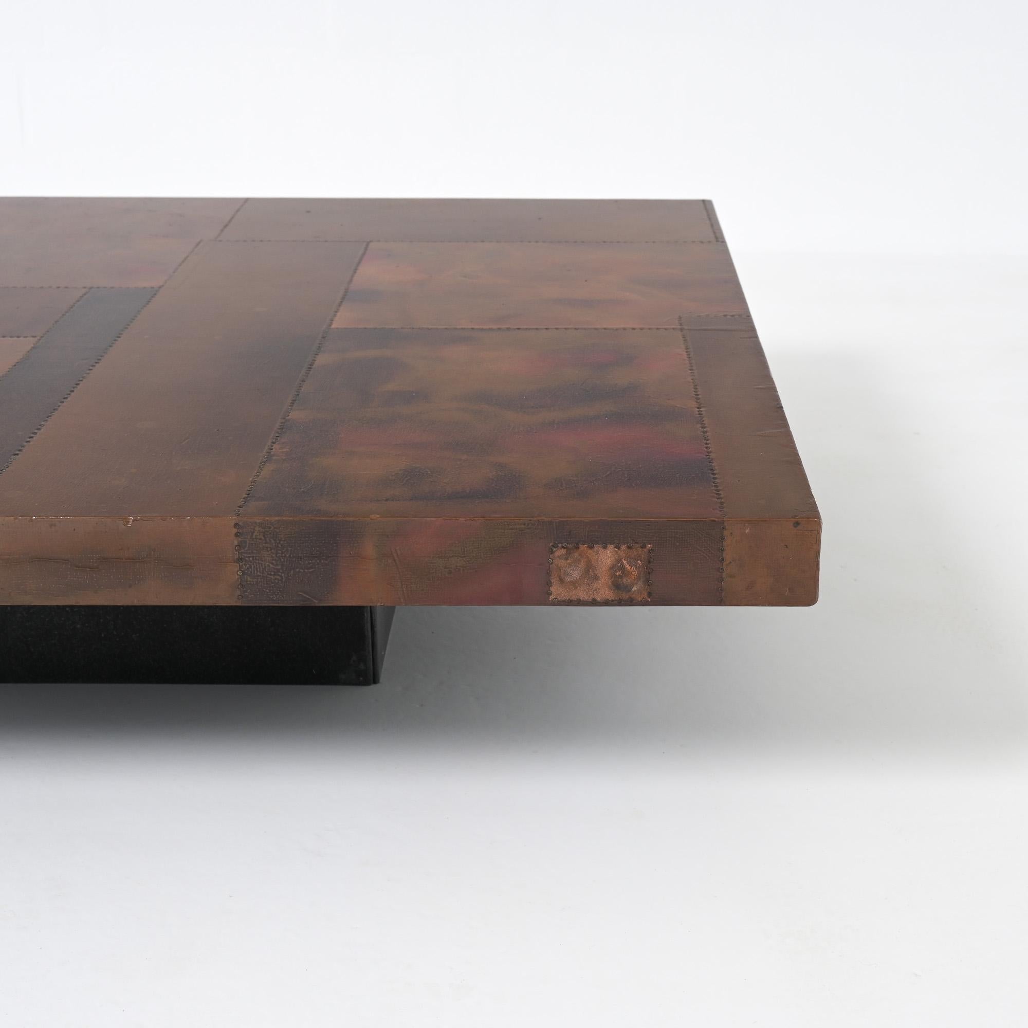 Lorenzo Burchiellaro Copper Coffee Table en vente 1