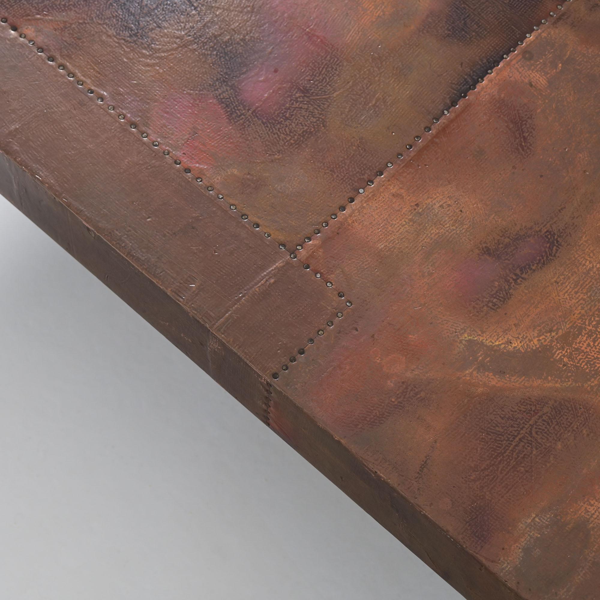 Lorenzo Burchiellaro Copper Coffee Table en vente 3