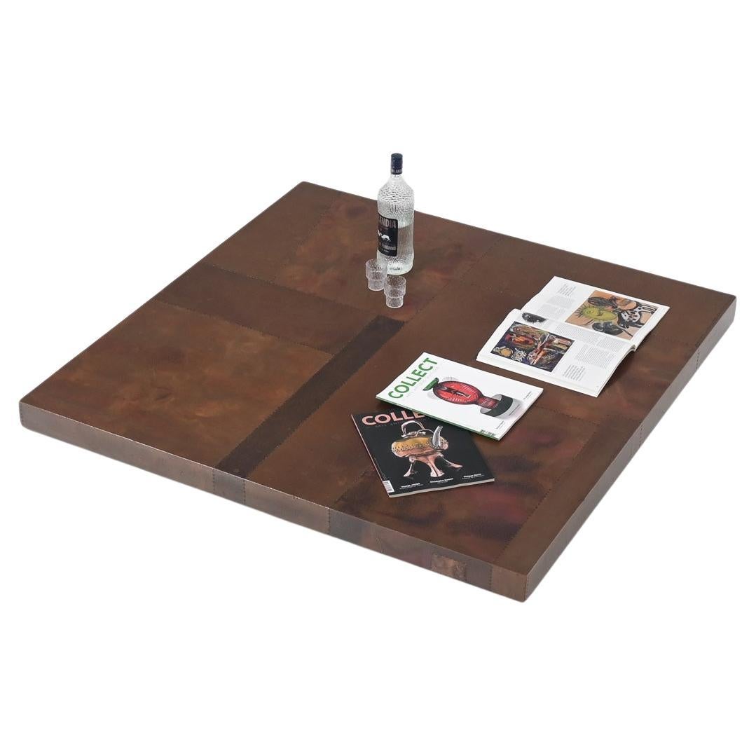 Lorenzo Burchiellaro Copper Coffee Table en vente