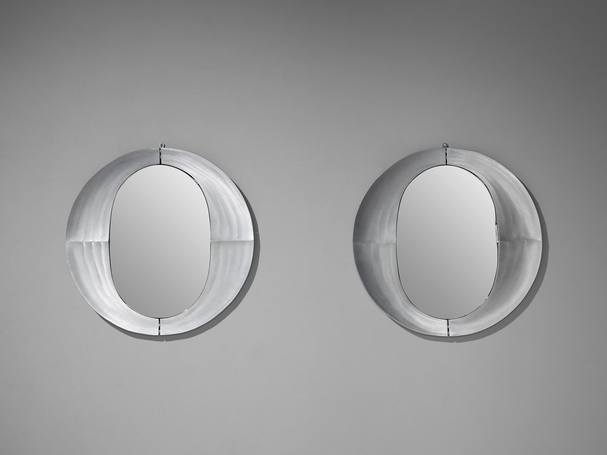 Lorenzo Burchiellaro ‘Cuccaro’ Wall Mirrors in Aluminum 1