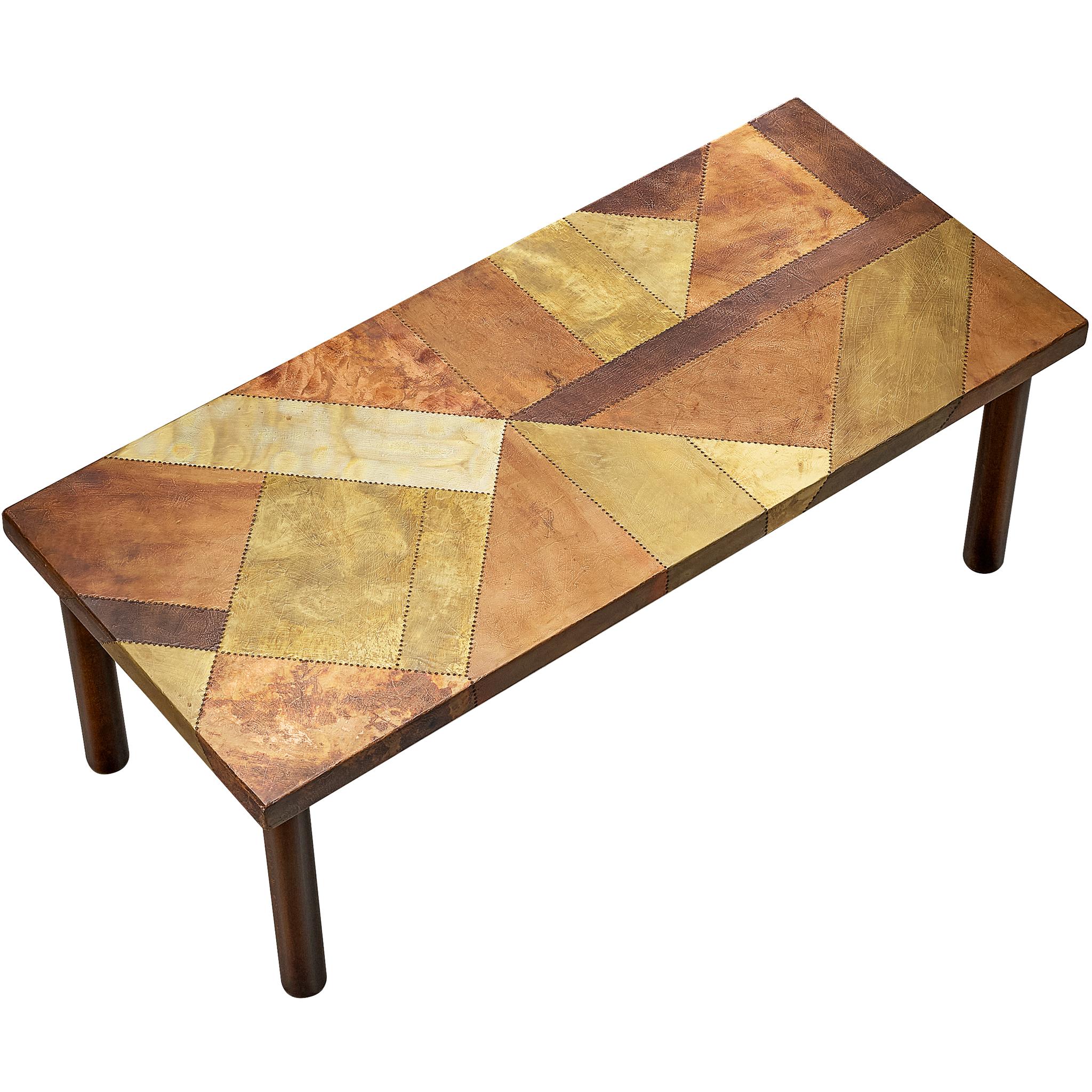 Lorenzo Burchiellaro Dining Table in Copper For Sale