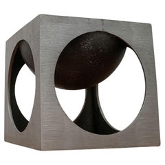 Lorenzo Burchiellaro, Escultura cúbica modernista italiana de mediados de siglo