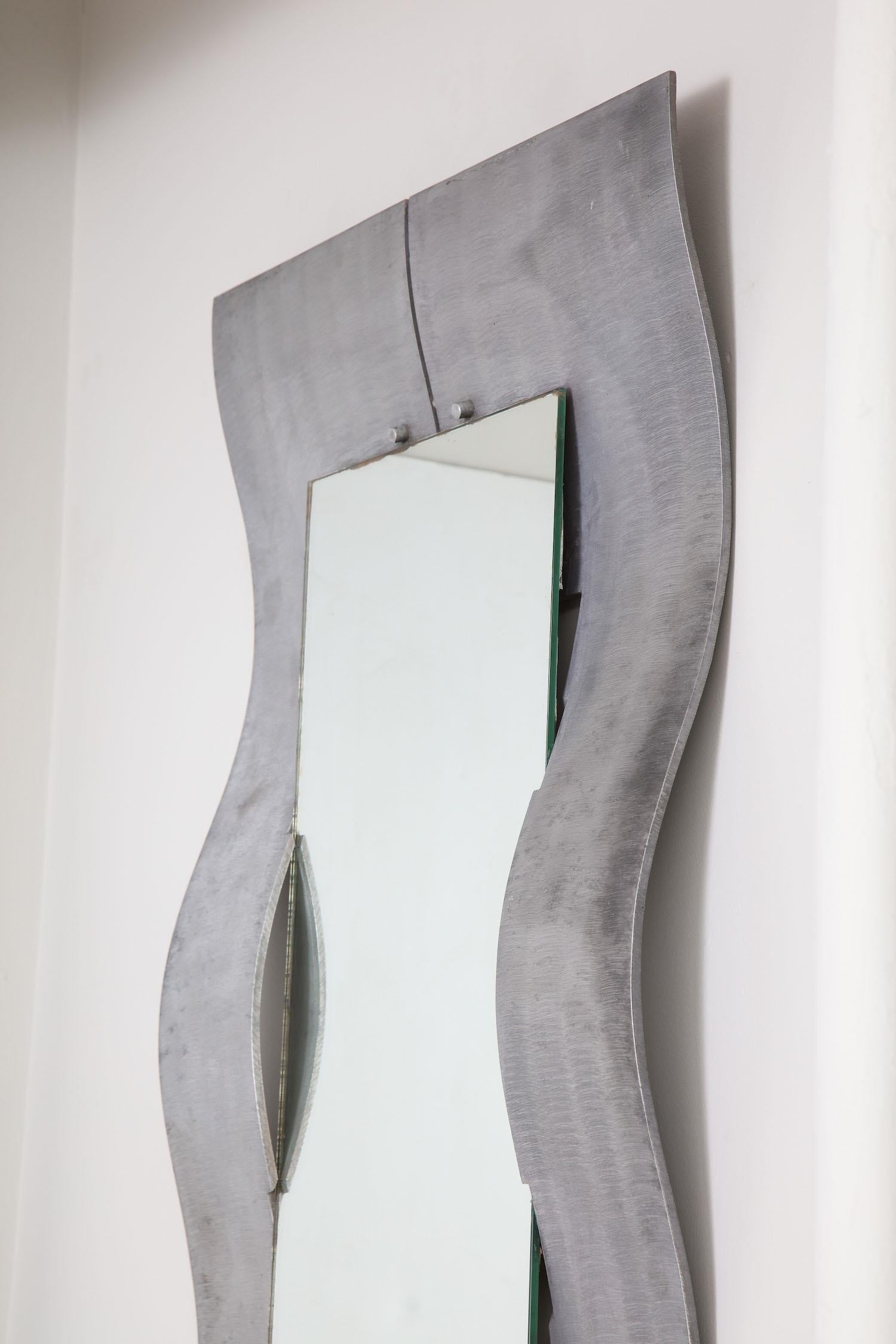 Mid-Century Modern Lorenzo Burchiellaro Mirror For Sale