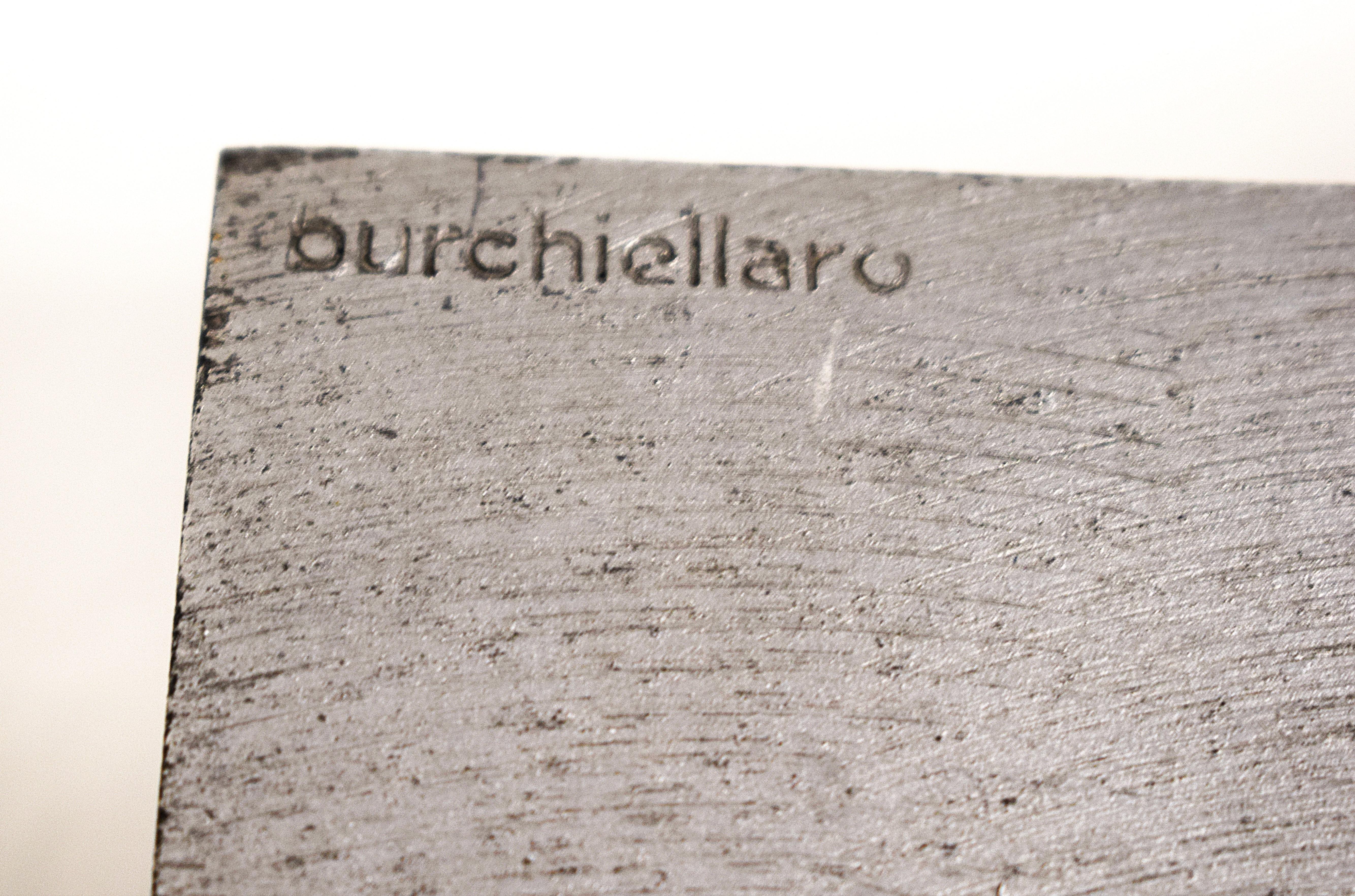 Lorenzo Burchiellaro - Spiegel 'Wave', 1970er Jahre im Angebot 2