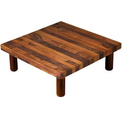 Lorenzo Burchiellaro Square Coffee Table in Copper