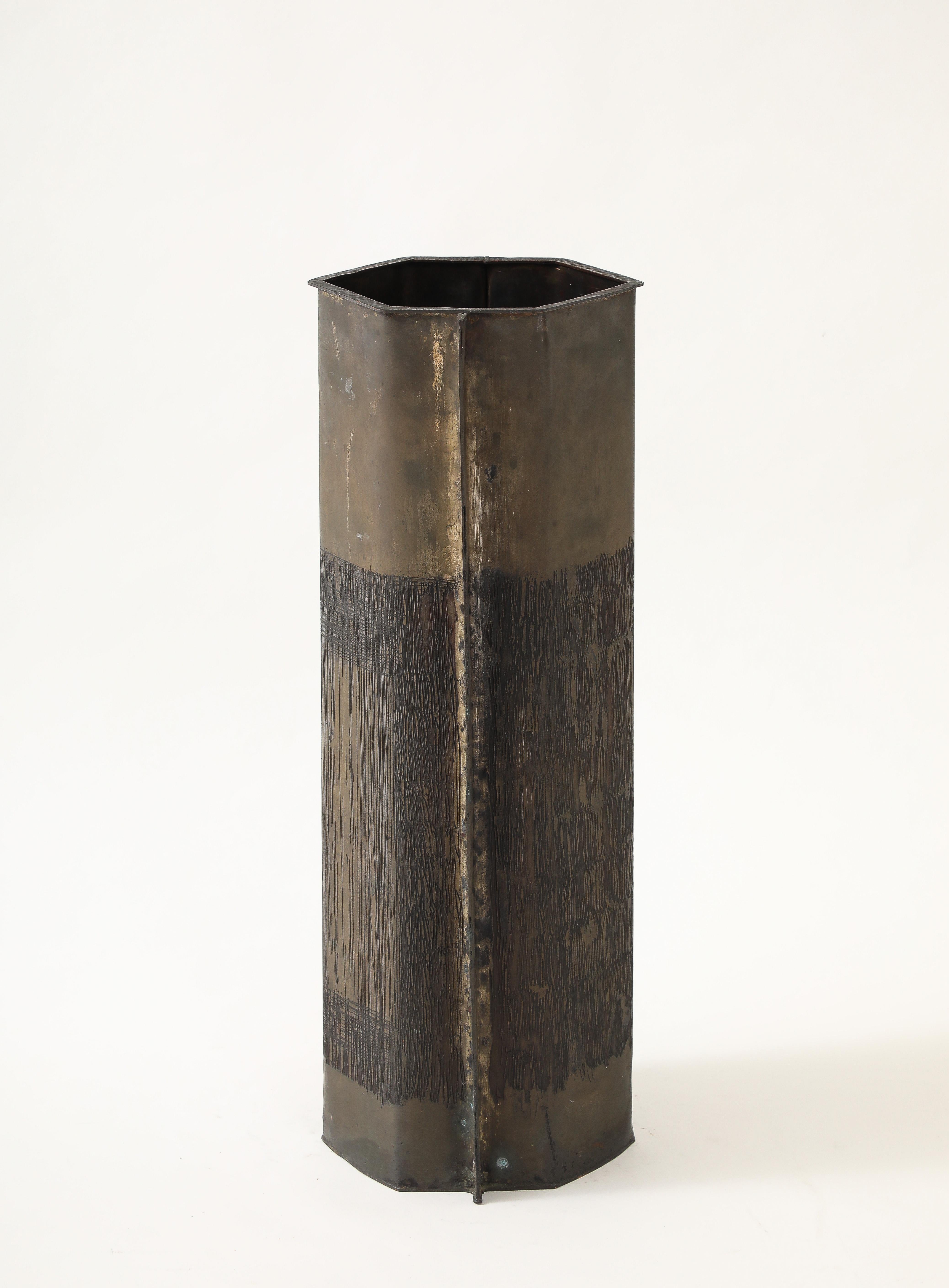 Metallo Lorenzo Burchiellaro, Portaombrelli, Italia, C.C. 1960 in vendita