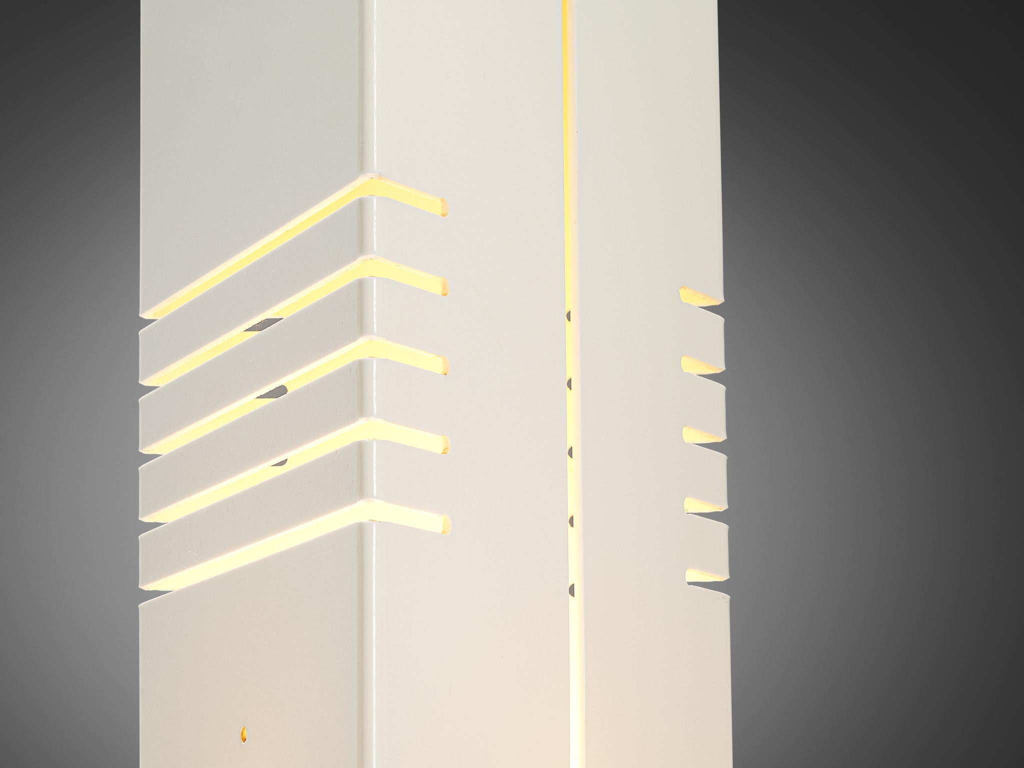 Post-Modern Lorenzo Carmellini & Enrico Tronconi 'Il Personaggi' Floor Lamp in White For Sale
