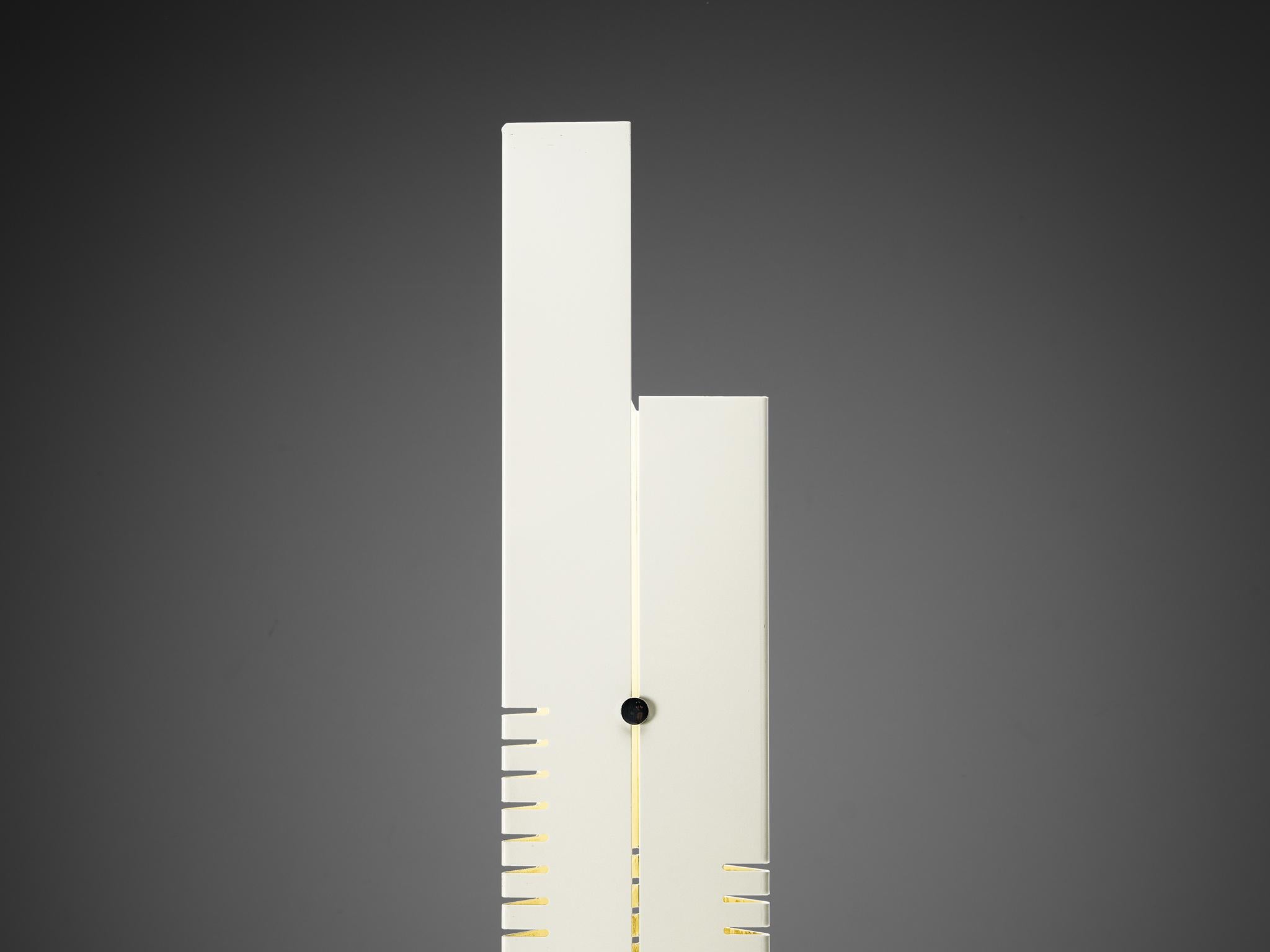 Acrylic Lorenzo Carmellini & Enrico Tronconi 'Il Personaggi' Floor Lamp in White For Sale