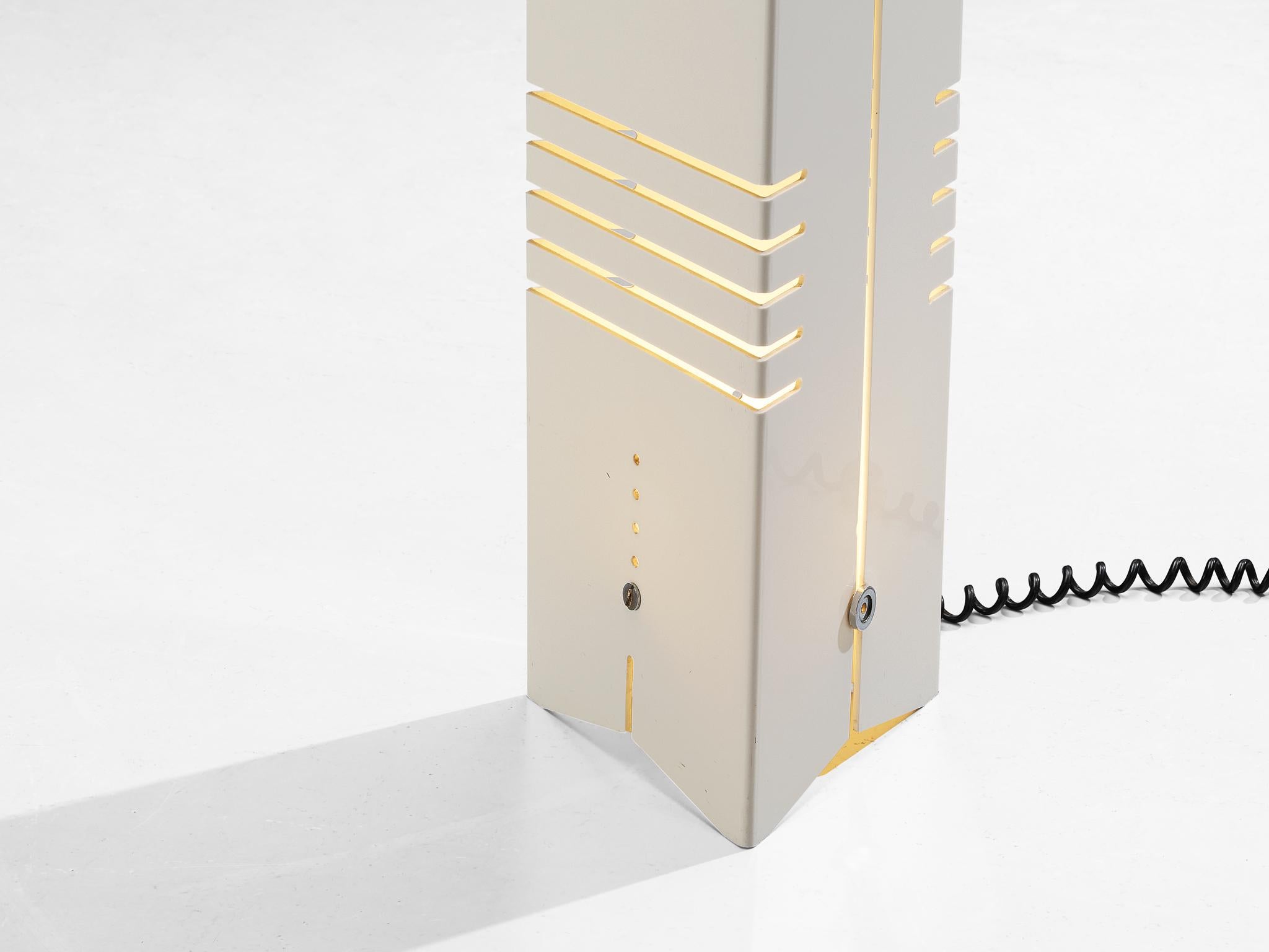 Lorenzo Carmellini & Enrico Tronconi 'Il Personaggi' Floor Lamp in White For Sale 1