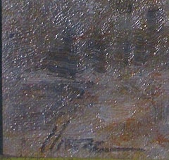 "Alone" (2024) By Lorenzo Chavez, Original Oil Painting of Landscape