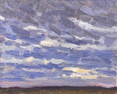 "Approach of Dusk", Oil Painting