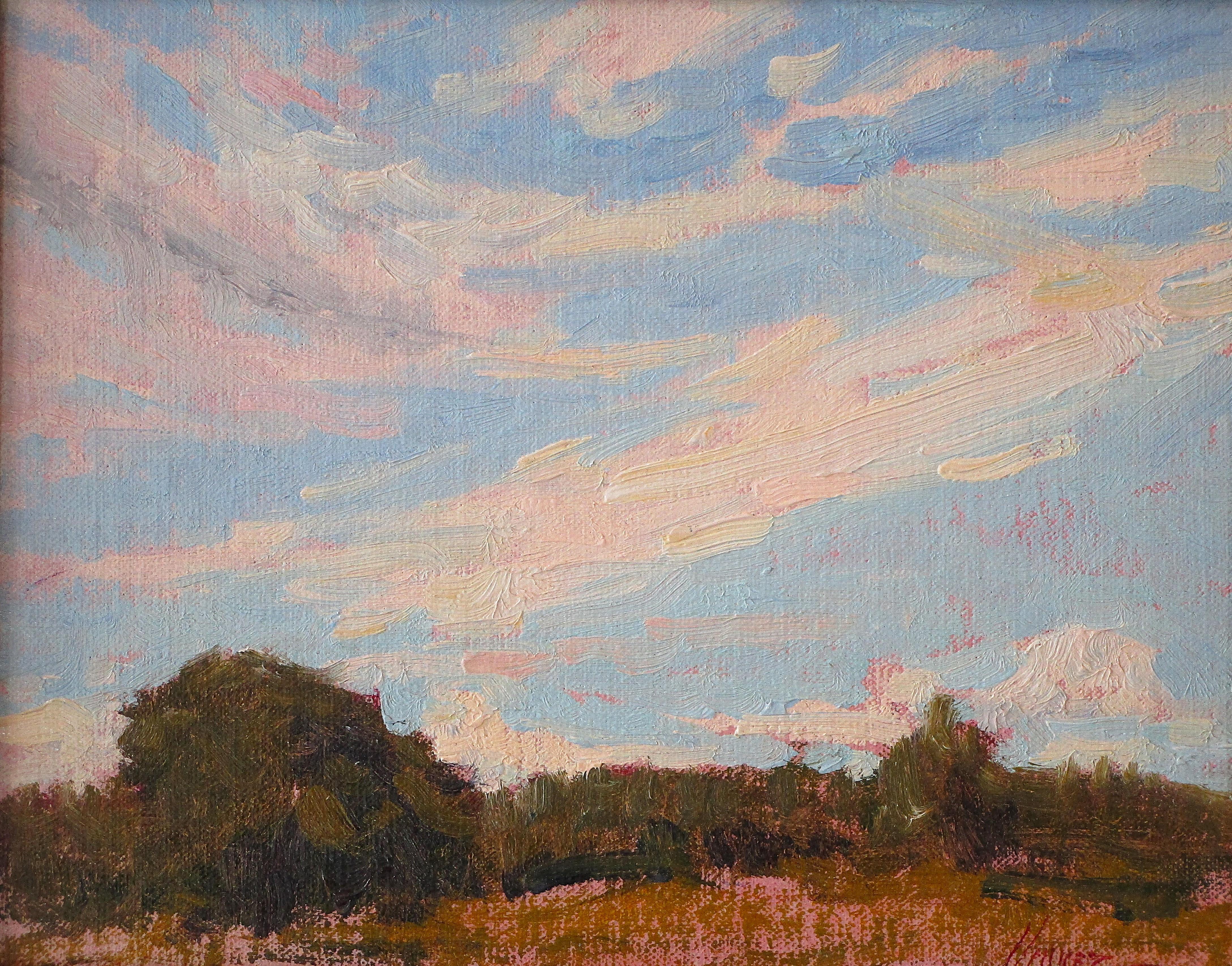 "Movimiento nuboso" (2024) de Lorenzo Chavez es un óleo original hecho a mano que representa un paisaje nuboso a la tenue luz del sol del atardecer.


Sobre el artista:
Nacida en 1959
Lorenzo Chavez es un renombrado artista especializado en paisajes