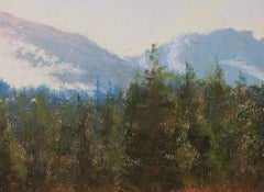 "Meadow in the Rockies" (2025) Original Oil Painting of Autumn Landscape