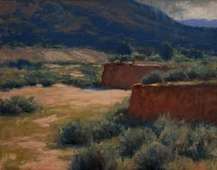 "The Journey, " Original Southwestern Landscape Pastel Painting