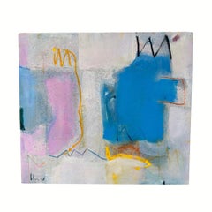 Acrylic on panel “Abstract Composition”, Lorenzo Colomo, Contemporary Art, 21st