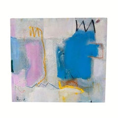 Acrylic on panel “Abstract Composition”, Lorenzo Colomo, Contemporary Art, 21st