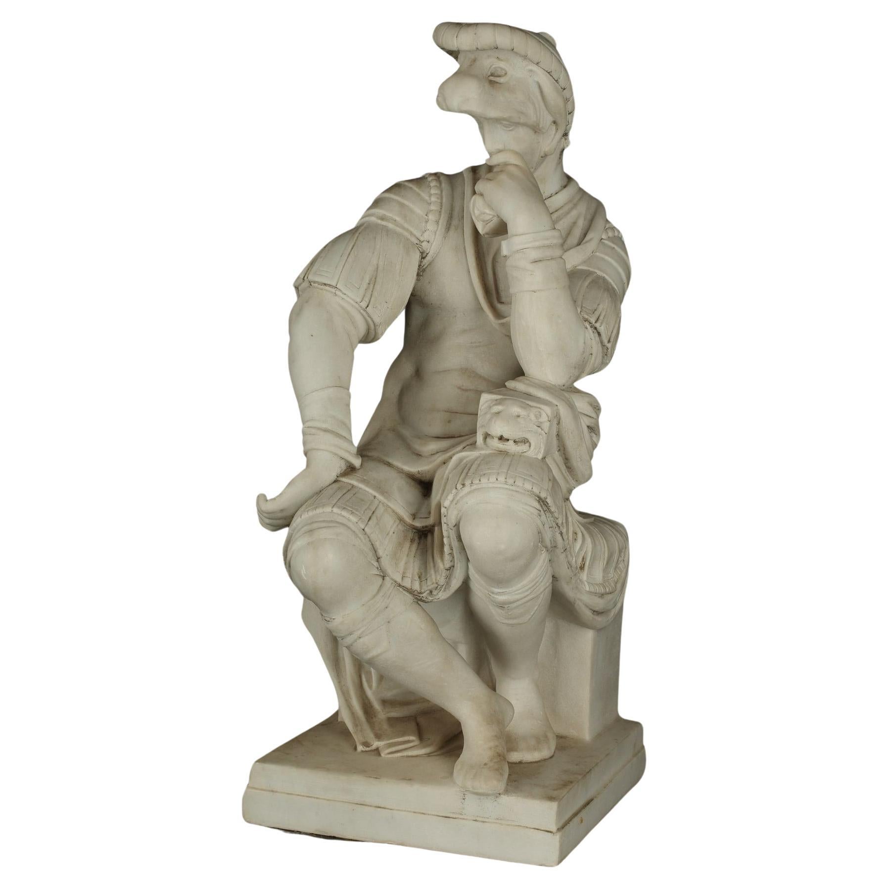 Marmorskulptur von Lorenzo de Medici nach Michelangelo