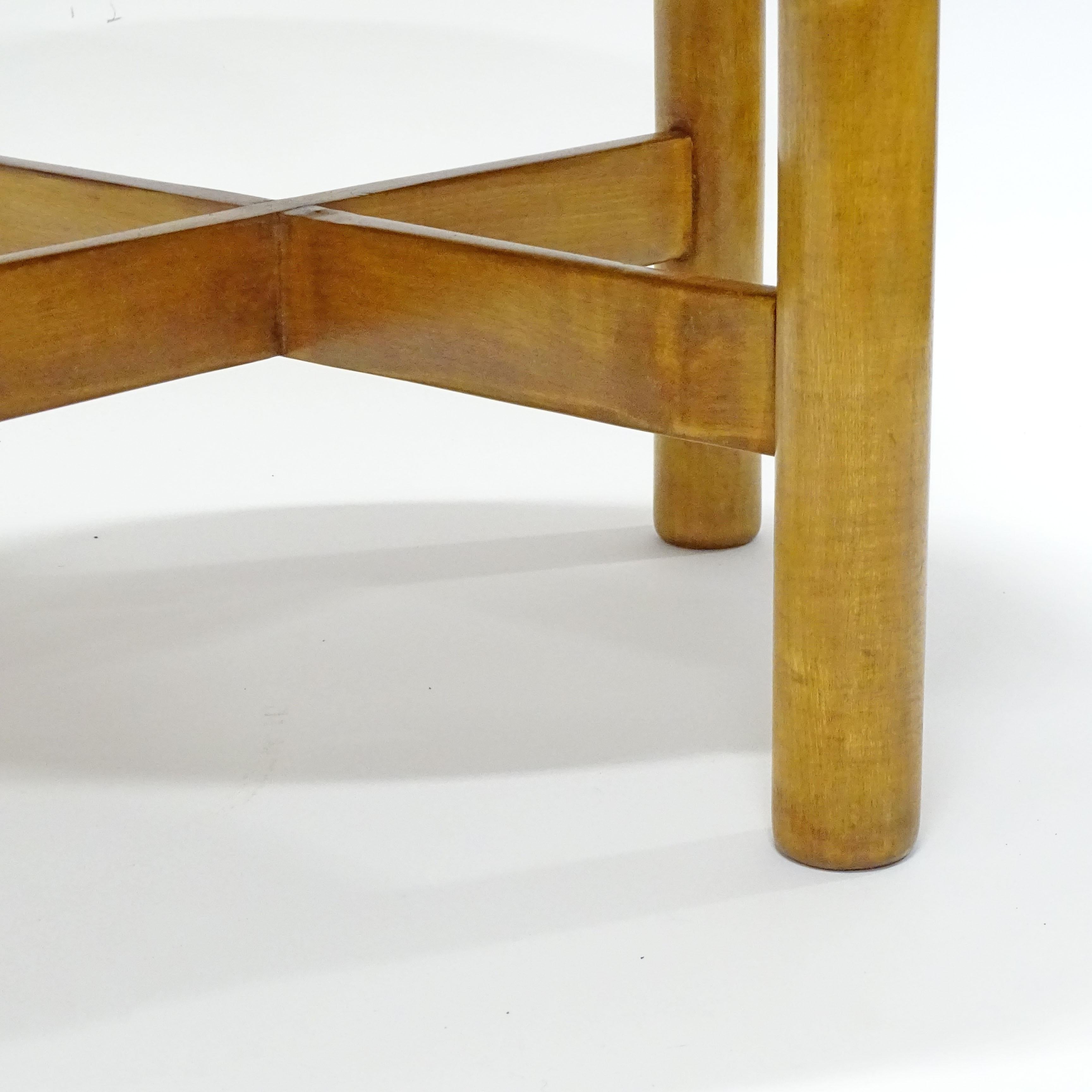 Lorenzo Forges Davanzati Wood and Natural rope Stool for Bonacina, Italy 1960s In Good Condition In Milan, IT