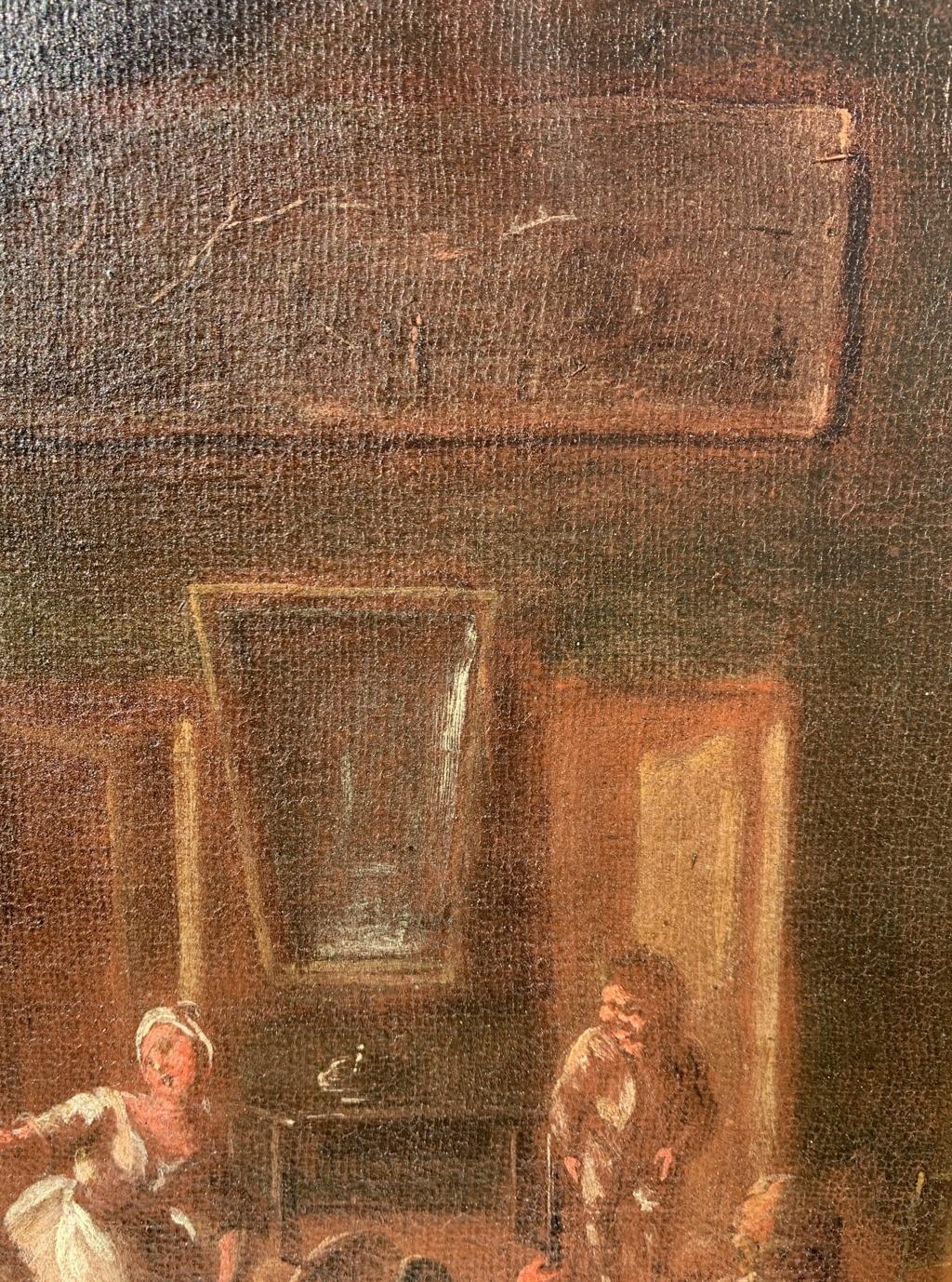 Lorenzo Gramiccia (maître vénitien)  Paire de tableaux de figures du 18e siècle  en vente 10