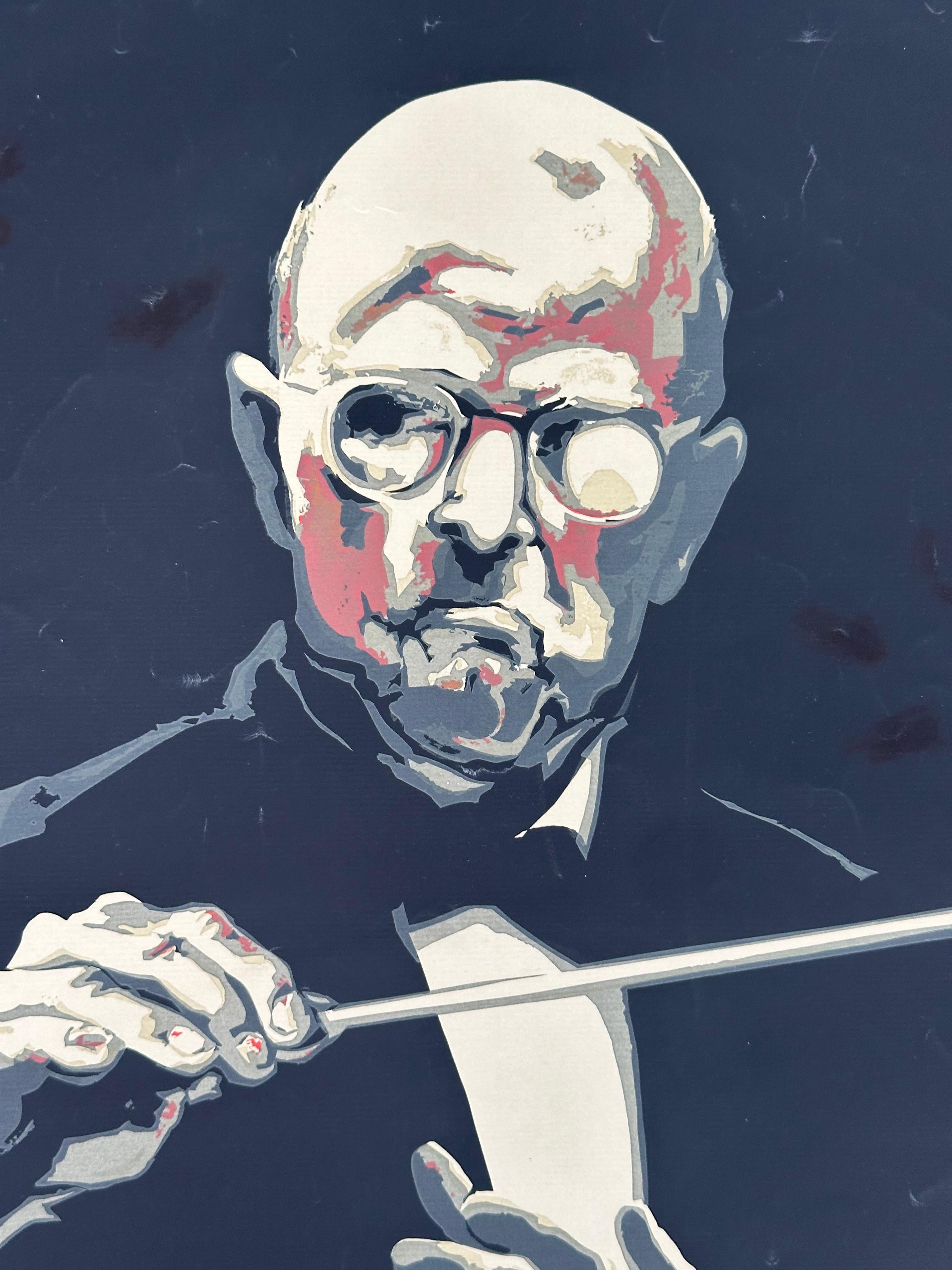 Pedro Casals San Juan Puerto Rico cartel vintage - Print Moderno de Lorenzo Homar
