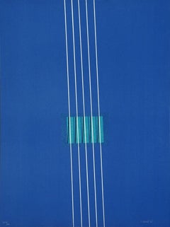 Viola - Litografia originale di Lorenzo Indrimi - 1970 ca.